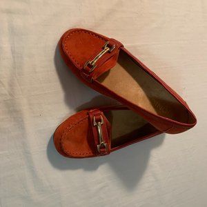 Vionic Chill Kenya Suede Loafer Brick Red Size 7